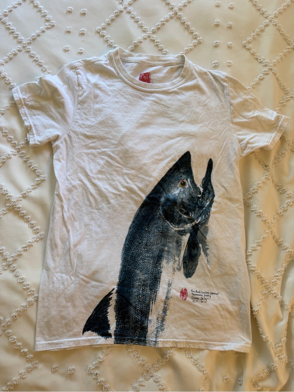 Salmon Graphic Tee